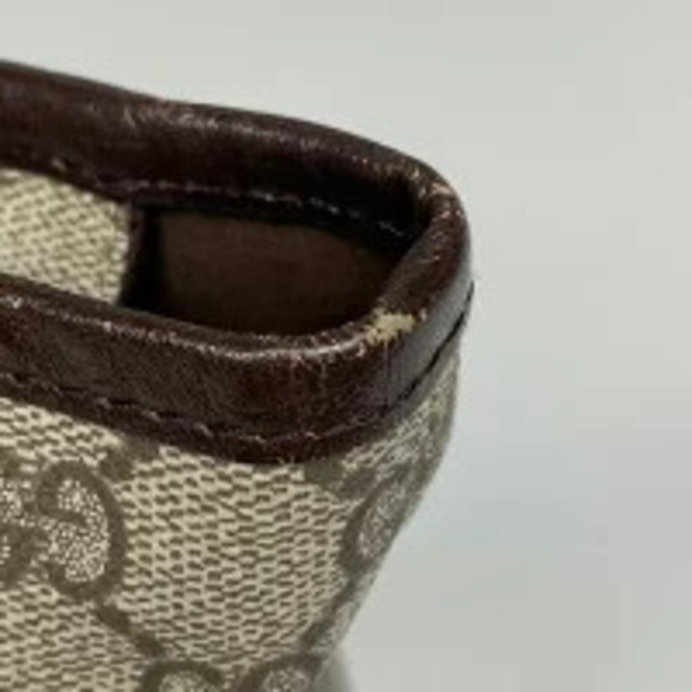 Gucci GG beige shoulder tote brown canvas bag Tan Brown - Picture 4 of 5